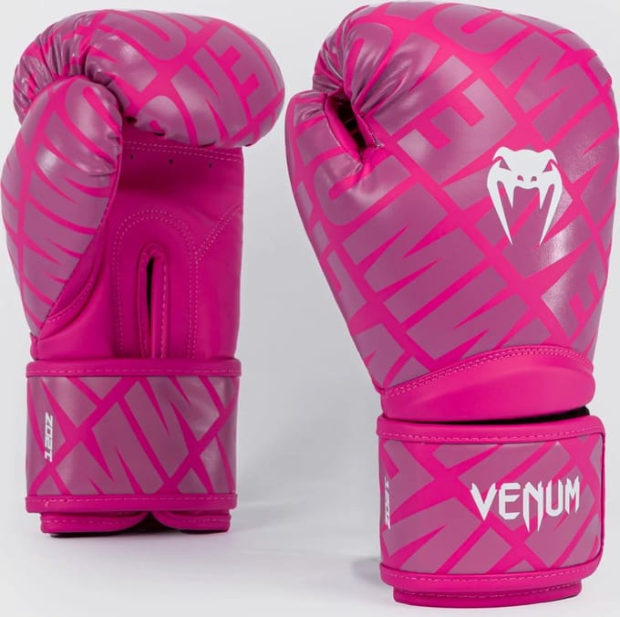 Venum Contender 1.5 XT Bokshandschoenen Roze Wit - 8 OZ