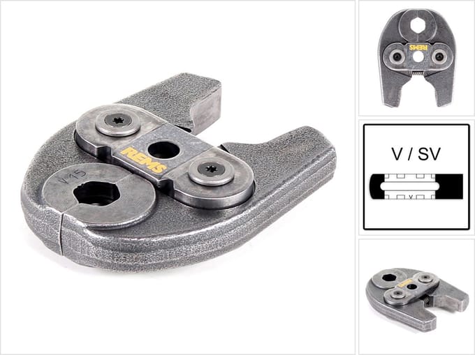 REMS persbek pers tang Mini V15 ( 578328 ) voor mini-pers