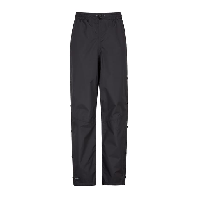 Mountain Warehouse Dames/Dames Downpour Waterdichte Broek (Zwart)