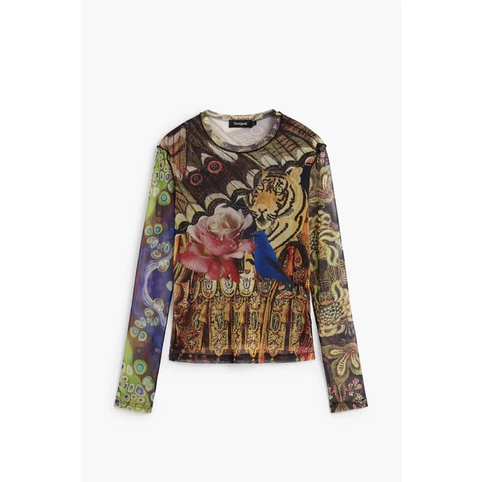 Dames-T-shirt Desigual Lacroix