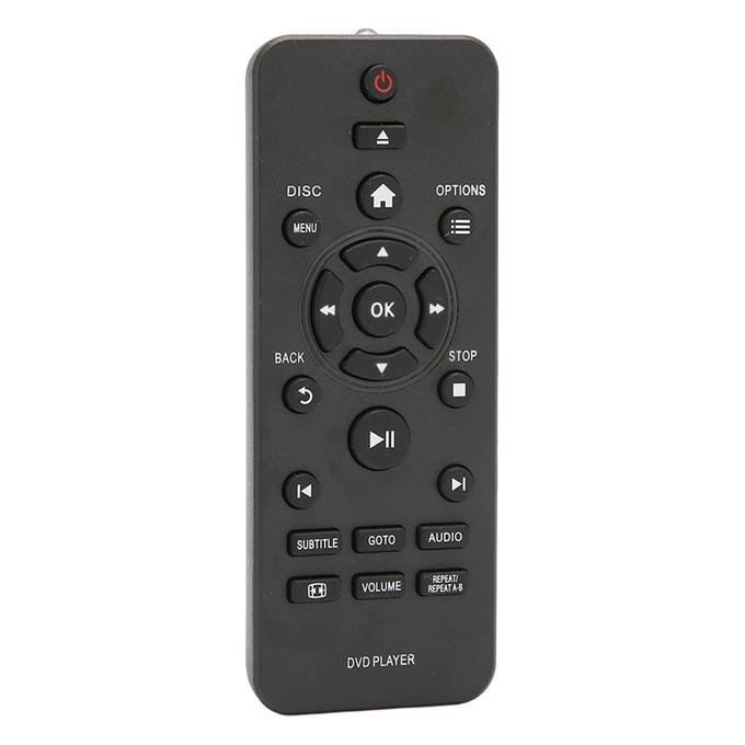 Télécommande de remplacement universelle compatible avec Philips RC‑5721 DVP3670K DISC blanc