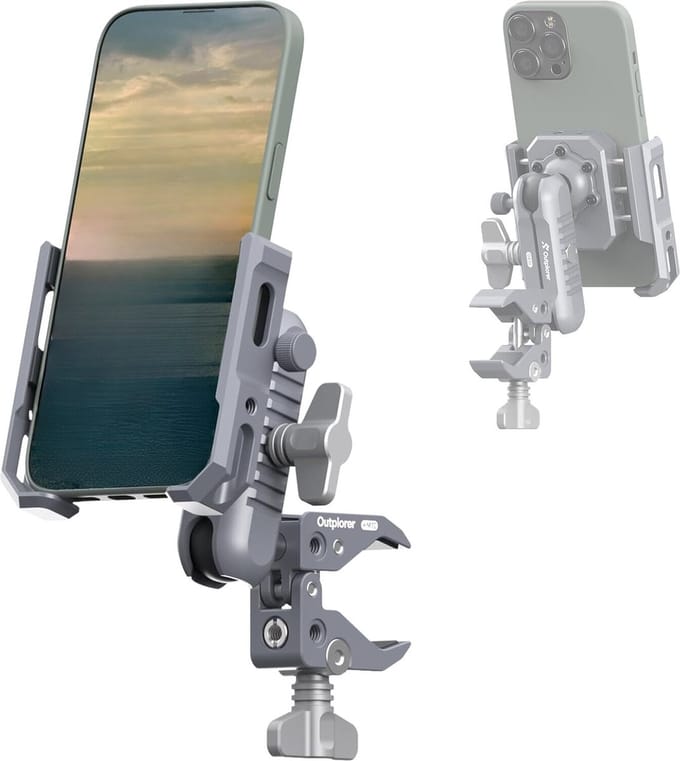 Motor stangbevestigingsset universele telefoonhouder met airbag