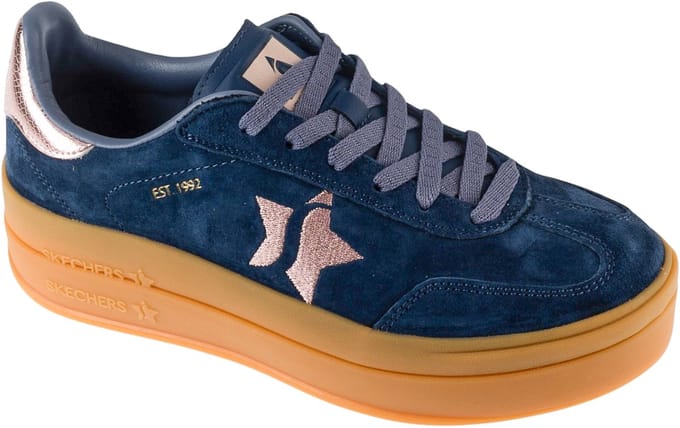 Skechers Academy Hi-Elevated Essence, Vrouwen, Blauw, Sneakers, maat: 38,5