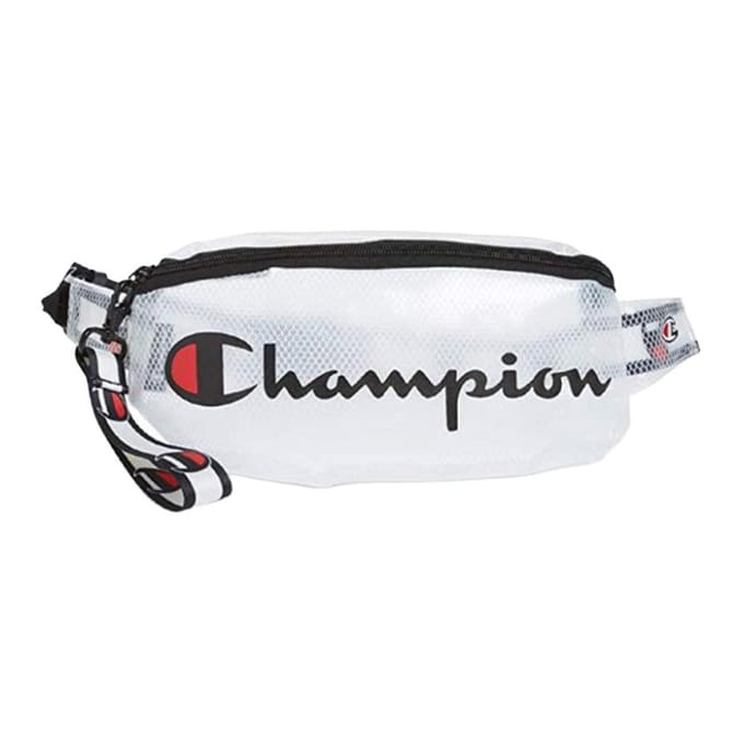 Champion Logo Script Transparante Nylon Heuptas Unisex Heuptas Wit CH1156-105 White white