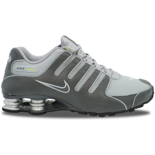 Nike Shox NZ - Heren Sneakers Schuh Grijs 378341-009 , Maat: EU 41 US 8