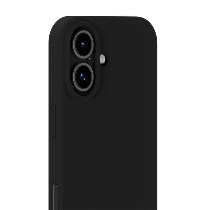 Holdit Silicone Case geschikt voor Apple iPhone 17 - Zwart