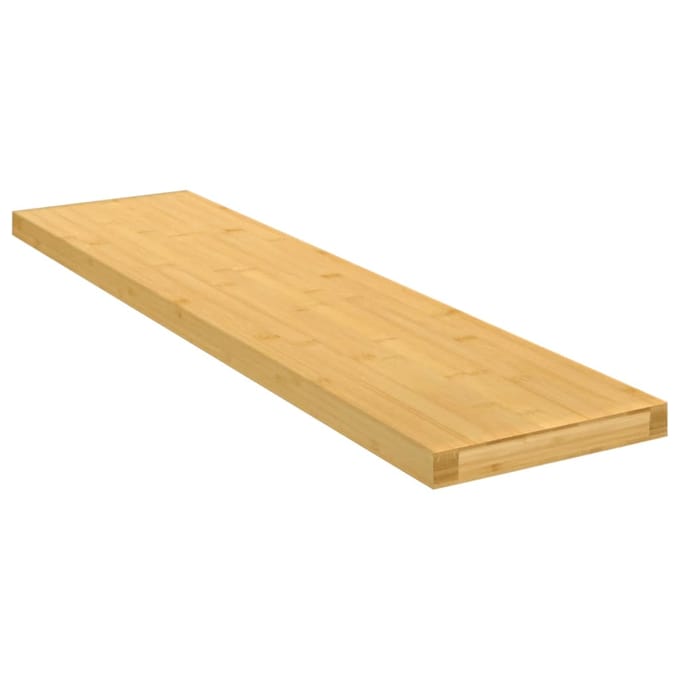 vidaXL - Wandschap - 80x20x2,5 - cm - bamboe