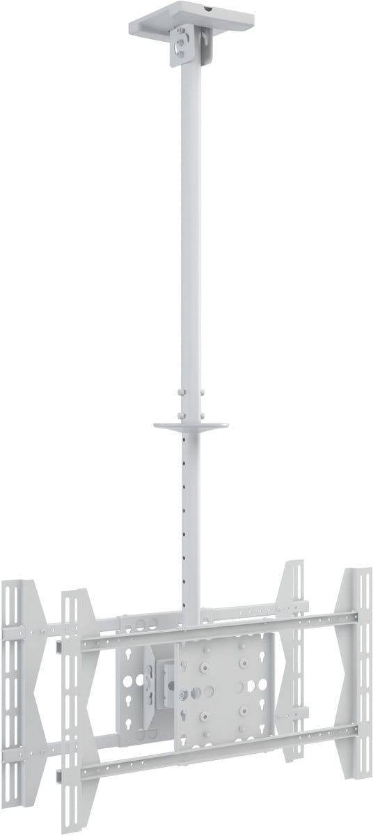 Multibrackets M Public Ceilingmount Large Back to Back White 3000 - Max 60 kg - recommended for 70"