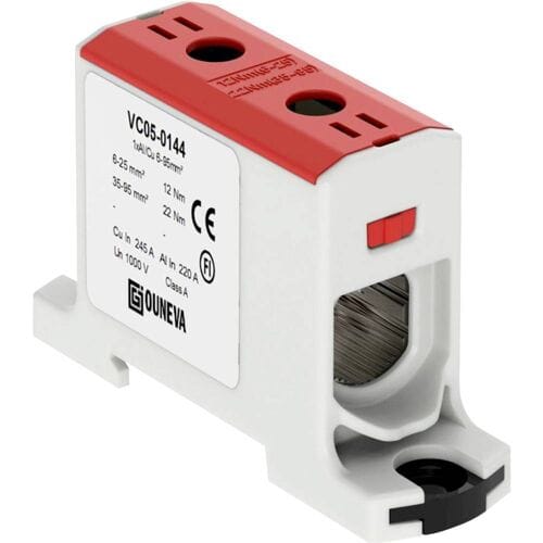 Ouneva Group VC05-0144 Verdeelblok Schroeven Rood 1 stuk(s)