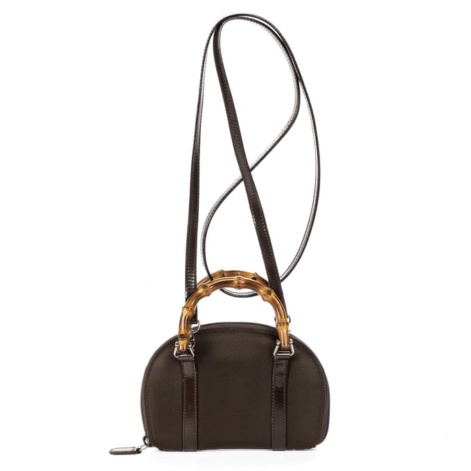 Mini Bamboo Crossbody   schoudertas