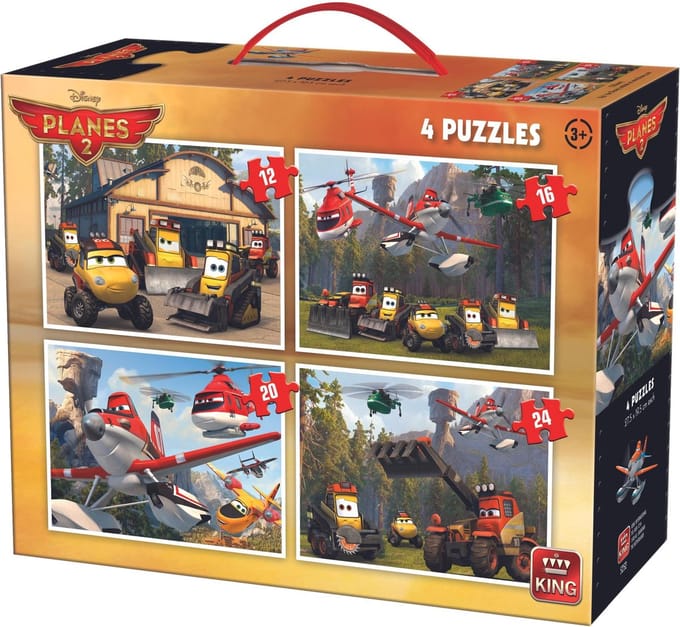 Disney Puzzel 4-in-1 Planes 2