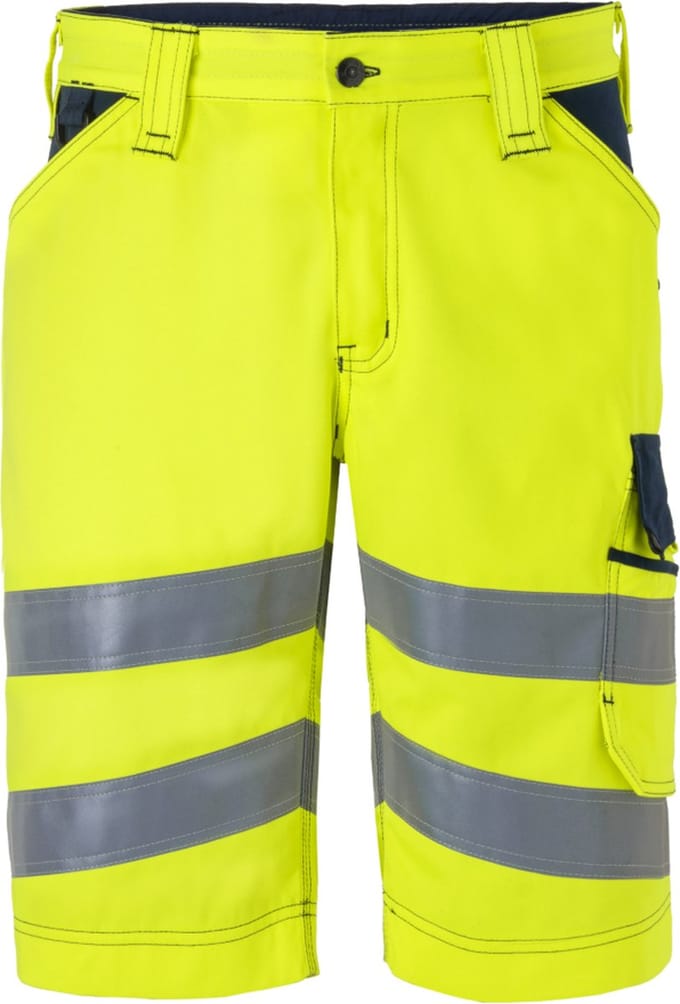 HAVEP Bermuda High Visibility 80232 - Fluo Geel/Donker Denim - 48