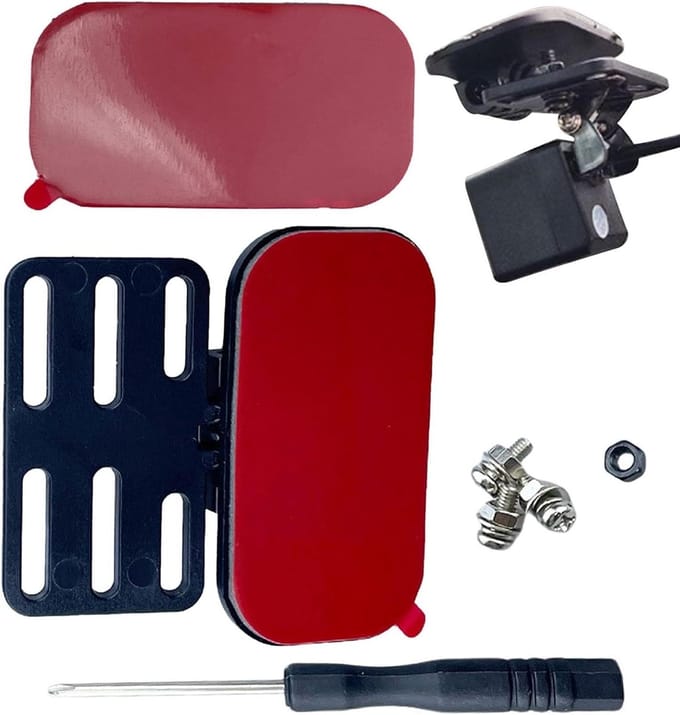 Camera Bevestigingsbeugel - Raamhouder Camera - Veilige Montage - Breed Toepasbaar - 10 x 5 cm - Wit
