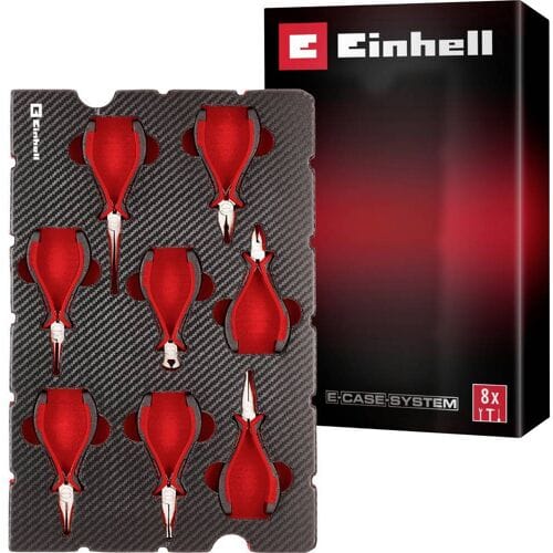 Einhell 370523 Elektronik Zangen-Set 8-tlg. Einleger Pad Kofferinlegstuk