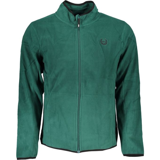 Gianmarco Venturi Verde Polyester Heren Sweatshirt