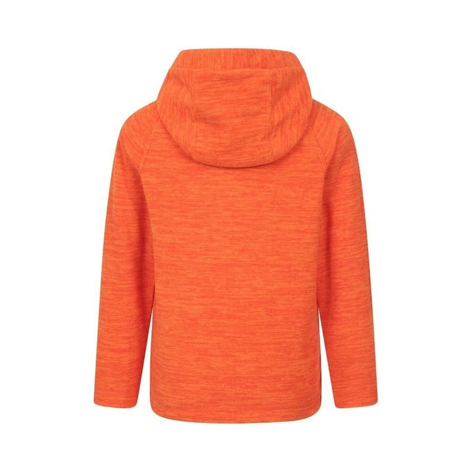 Mountain Warehouse Kinder/Kids Snowdonia Microfleece Full Zip Hoodie (Oranje)