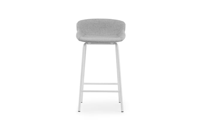 Normann Copenhagen Hyg Barkruk 65cm volledig gestoffeerd - wit