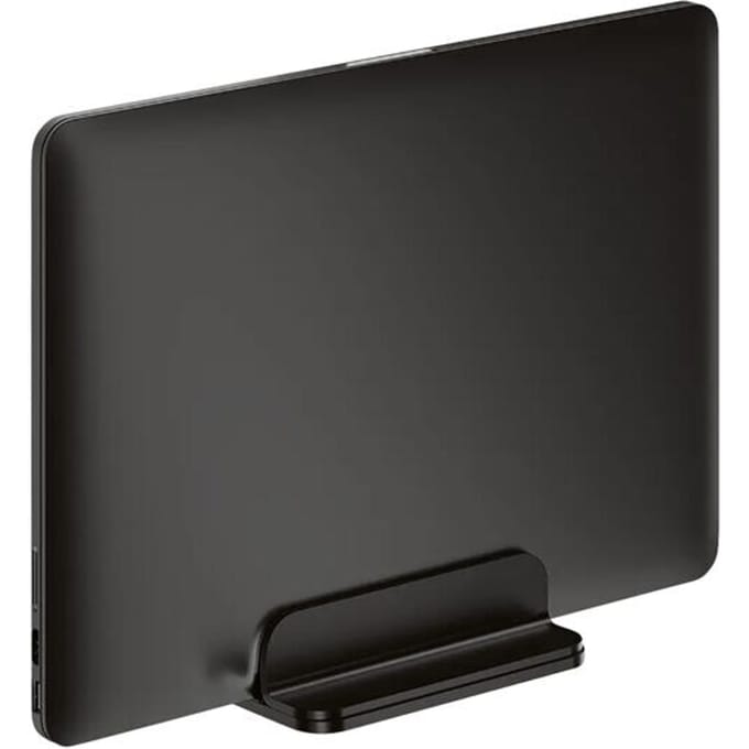 Neomounts NSLS300BLACK verticale laptop houder 11-17" - universeel - modern ontwerp - zwart