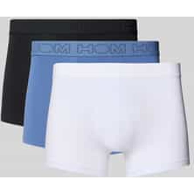 Boxershort met label in band in een set van 3 stuks, model 'Armand'