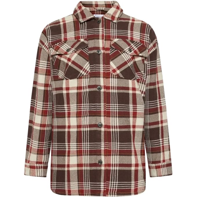 Damesoverhemd met lange mouwen KnowledgeCotton Apparel Heavy