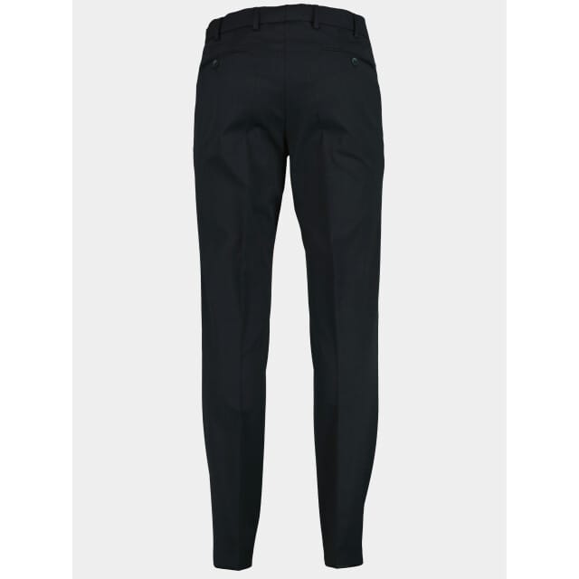 Meyer Broek Bonn Modern Fine Gabardine Bistretch Wool Blend Navy / male