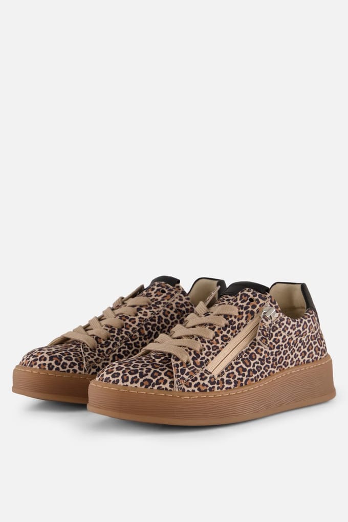 Gabor Gabor Leopard Sneakers beige Suéde