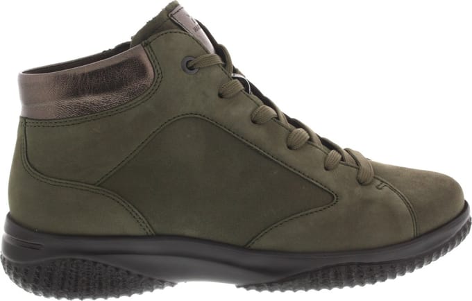 Dames Veterschoenen Hartjes Ethno Boot Schilf-haselnuss Groen - Maat 6½