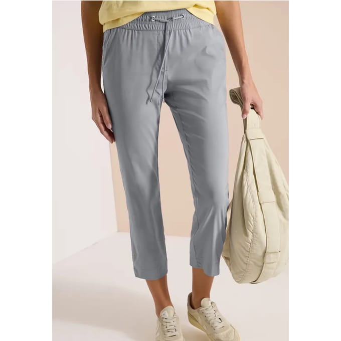 7/8 Mid Waist Slim Legs broek in casual fit