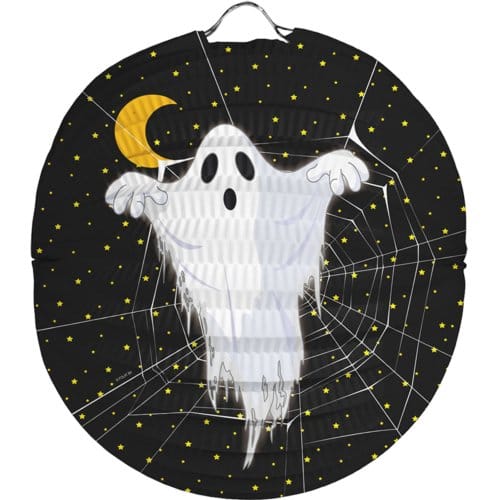 Halloween lampion bol - spook, 22 cm