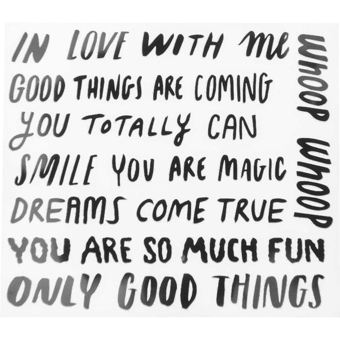 itoshii Opstrijkbare motieven - In love with me