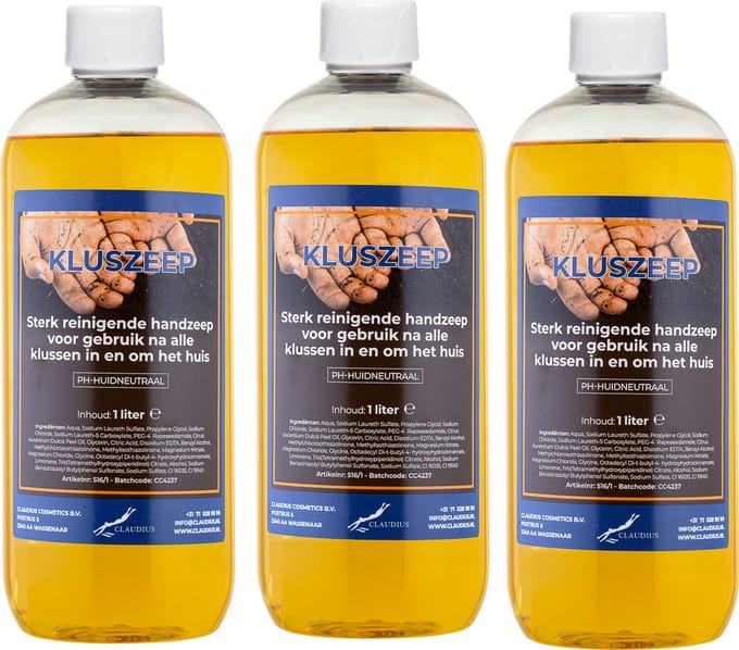 Kluszeep 1 liter - set van 3 stuks