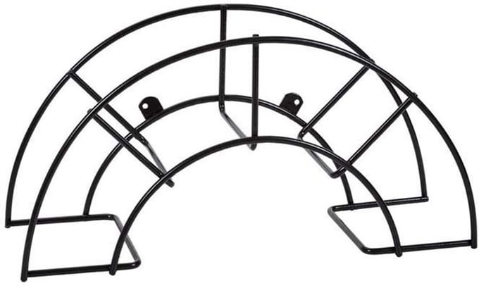 Sauvic 46.5x24x16.5 Cm Slanghouder Zilver L