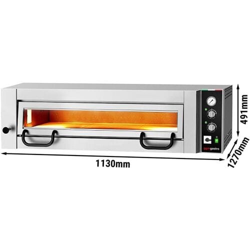 GGM Gastro Elektro Pizzaofen Power - 4x 34 cm - Manuell