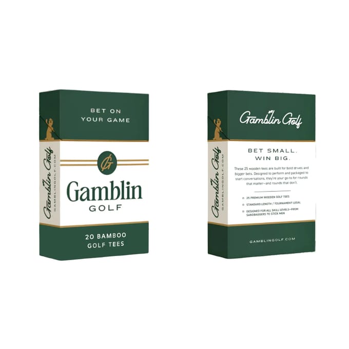 Tee Gamblin Golf The Gentleman's (x20)