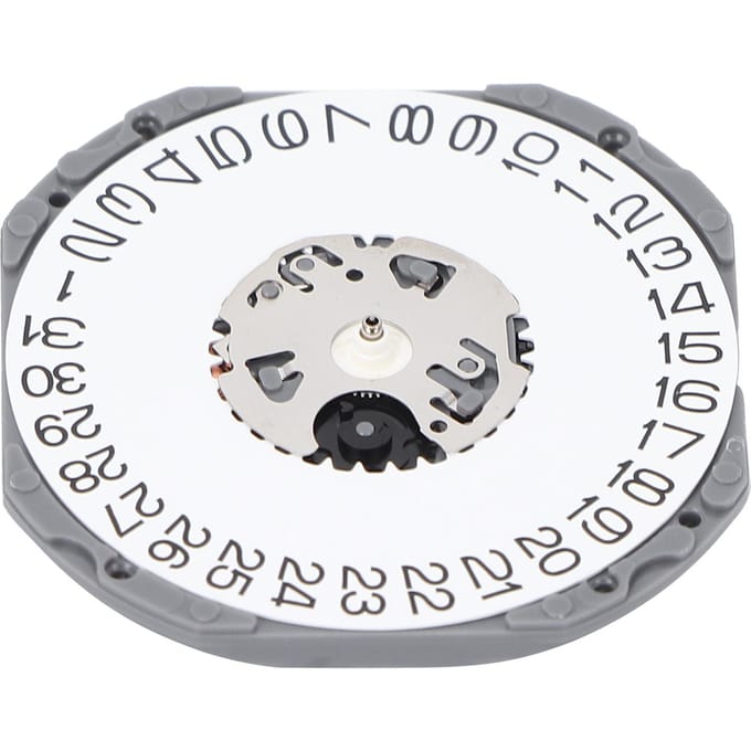 VJ52 Montre Professionnelle Mouvement Quartz Pièce de Réparation Mouvement Remplacement Accessoires white