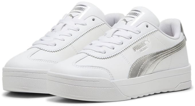 Puma Select Roma Feminine Metallic Schoenen Wit EU 36 Vrouw