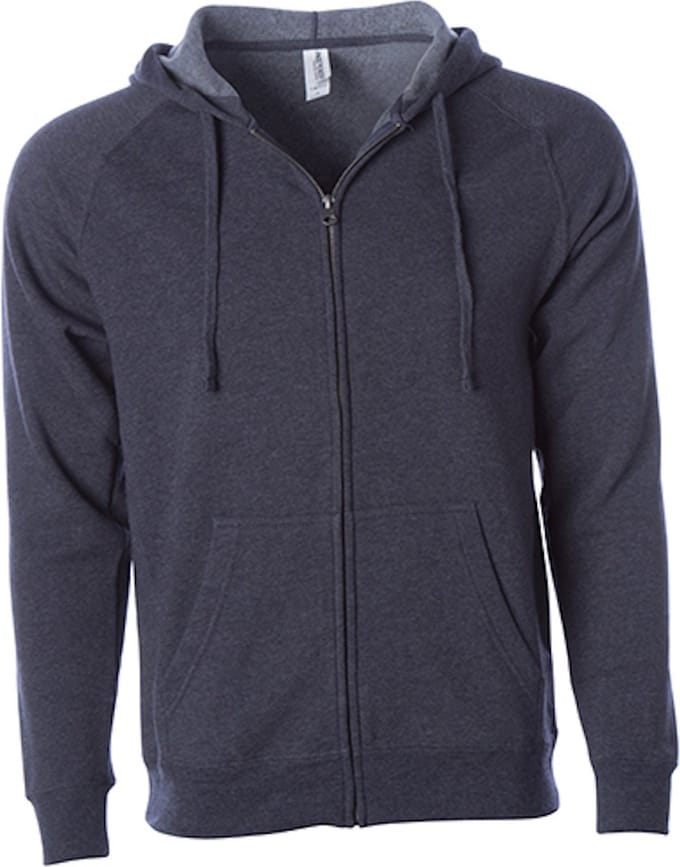 Unisex Midweight Special Blend Zip Hoodie Midnight - M