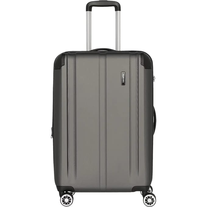Travelite Harde Koffer / Trolley / Reiskoffer - 68 cm (Large) - City - Grijs
