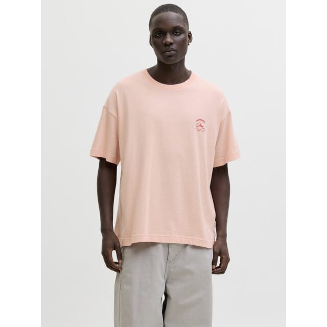 JACK&JONES - JORMONTAUK BACK GRAPHIC TEE SSCN EA26 SN - Heren - T-shirts