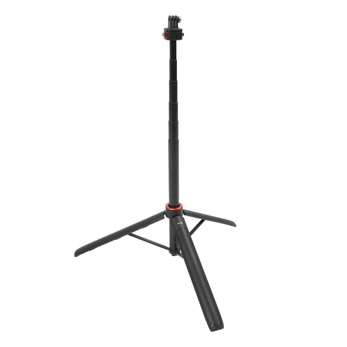 Uitschuifbaar Camera Statief 5.3FT Magnetisch 6 Secties Verstelbare Selfiestick Actie Camera Statief met white