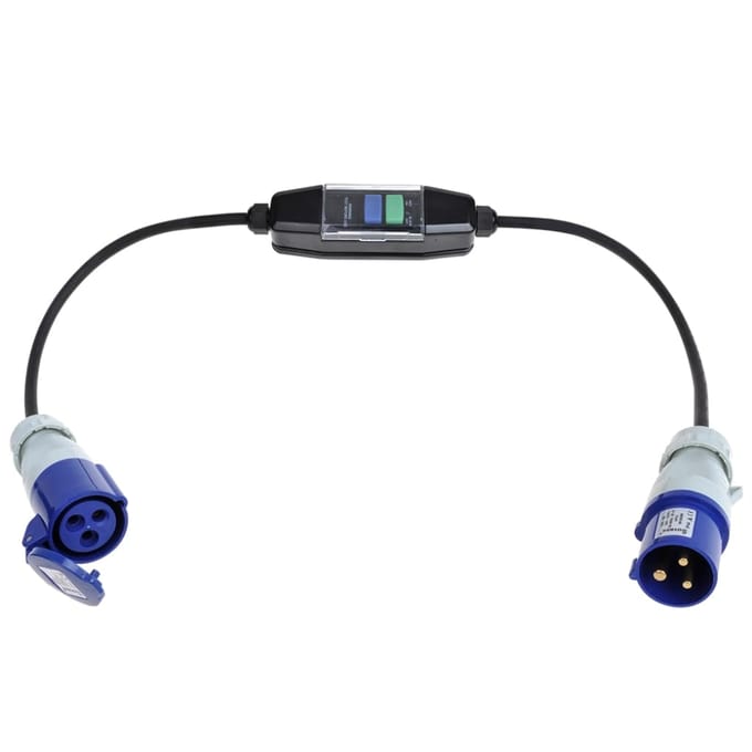 ProPlus Verlengkabel met aardlekschakelaar - 16A - IP44/IP55 - Neopreen - 240V - 3600W