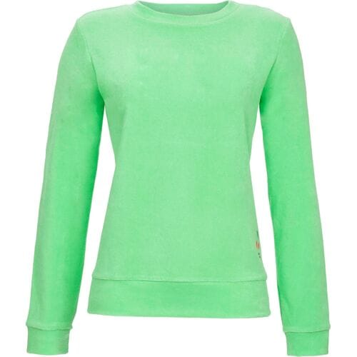 Badstoffen pyjamashirt groen Ringella - Groen - Maat - 38