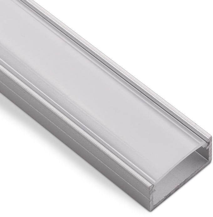 LED Profiel-PH1 opaal 2 m voor tot 16 mm brede LED Strip