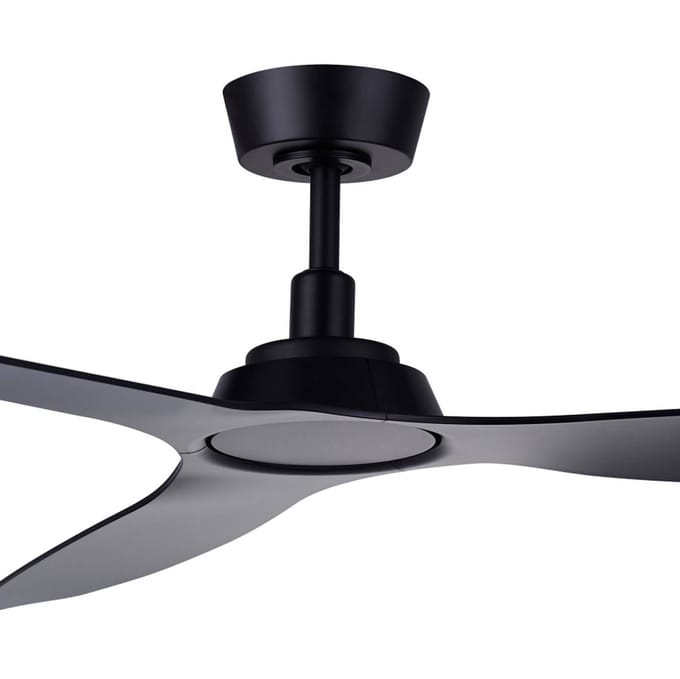 Beacon Lighting Plafondventilator Moto Beacon, zwart, Ø 132 cm, stil