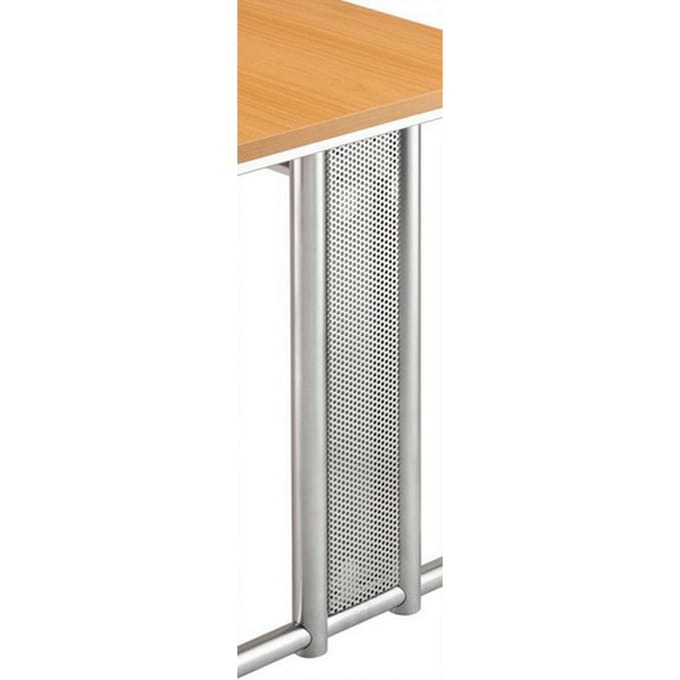 Zijpanelen JENA, tussenliggend, aluminium zilver