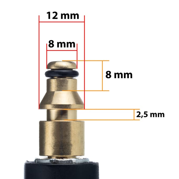 Tuyau haute pression Stihl / Nilfisk / Gerni Quick Connect de 15 m pour nettoyeur haute pression