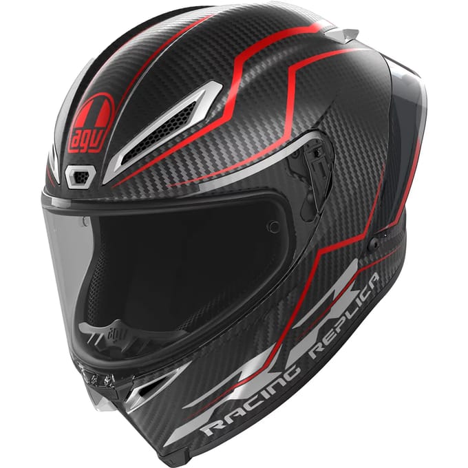 AGV Pista GP RR Performante Carbon Zwart Rood Integraalhelm - Maat M - Helm
