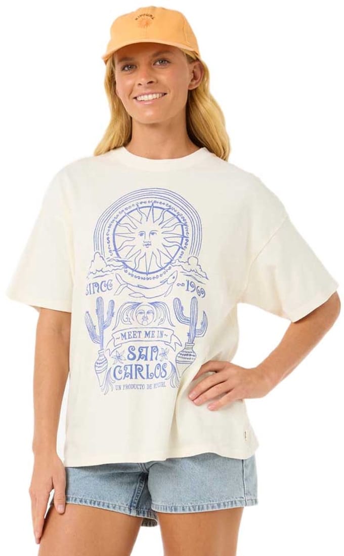 Rip Curl San Carlos Heritage Tee - Bone