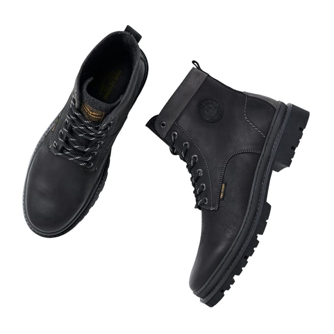 PME Legend - Heren Veterschoenen Lexingter - Zwart - Maat 44