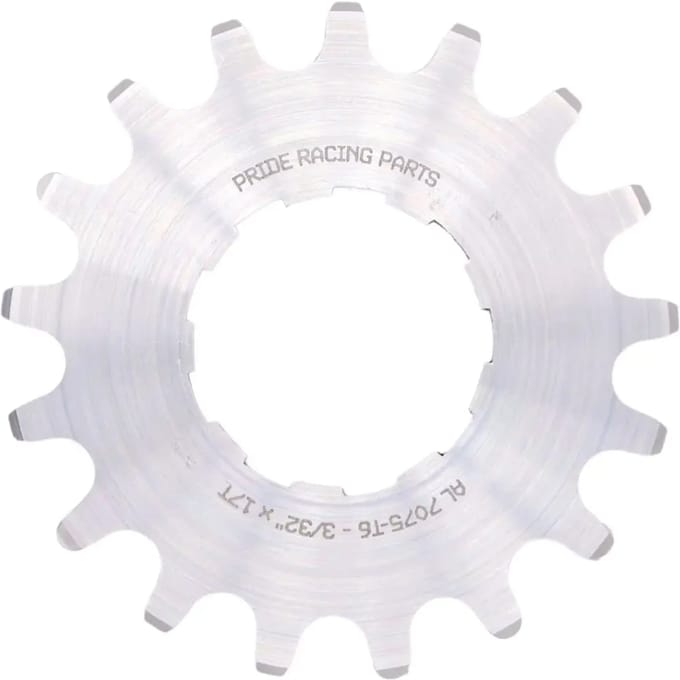 Roestvrij stalen tandwiel Pride Racing Spiral V2 - Al 7075